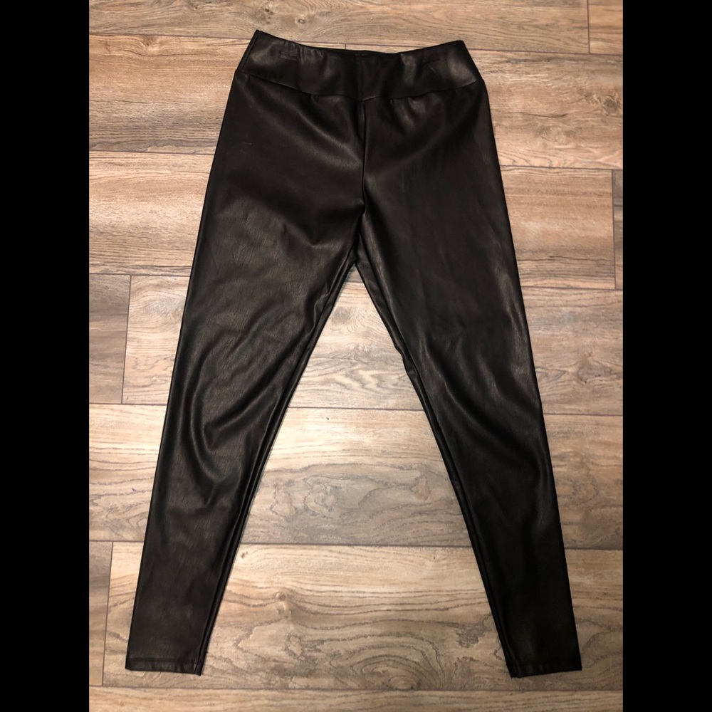 Charlotte Russe Faux Leather leggings/pants